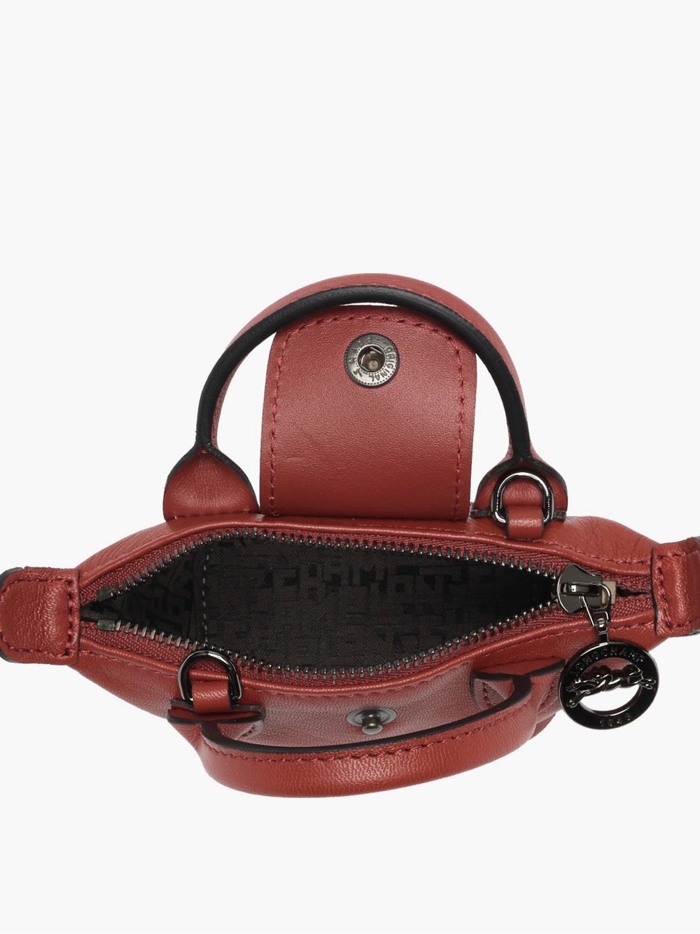 Longchamp Le Pliage Cuir
Nano Crossbody Bag , Sienna - Picture 4 of 5